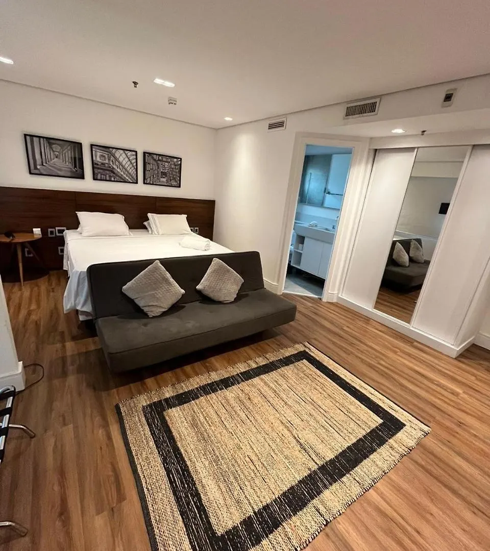 Apartment Flat Vila Olimpia Em Hotel 4 Estrelas Sao Paulo