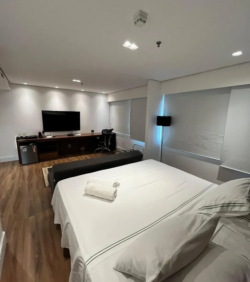 Flat Vila Olimpia Em Hotel 4 Estrelas Sao Paulo Brazil